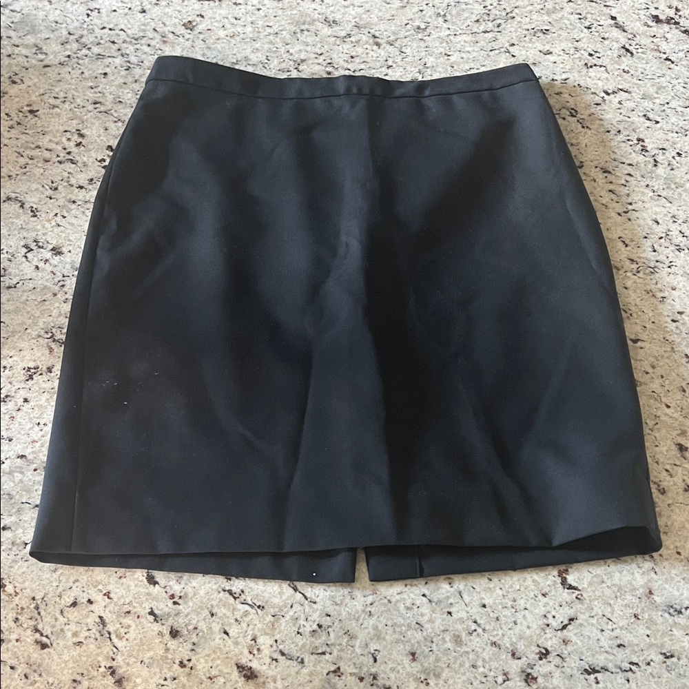 J. Crew Elegant Black Pencil Skirt